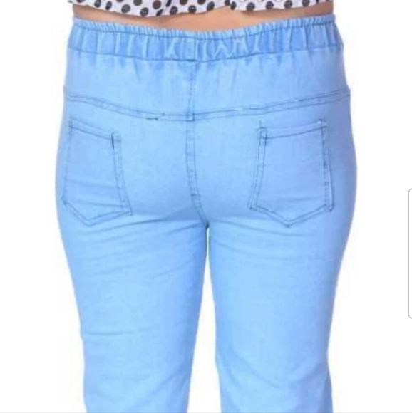 Denim Solid joggers - Picture 5 of 6